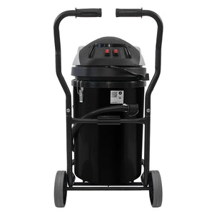 20 Gallon Cyclone 2400W Polypropylene Domestic Gutter Vacuum with 20 Foot Carbon Tapered Poles and Bag