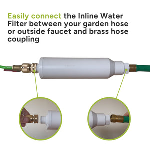 Water Fed Pole (30 Foot Reach) with Inline Filter and TDS Meter - Solar Panel Brush