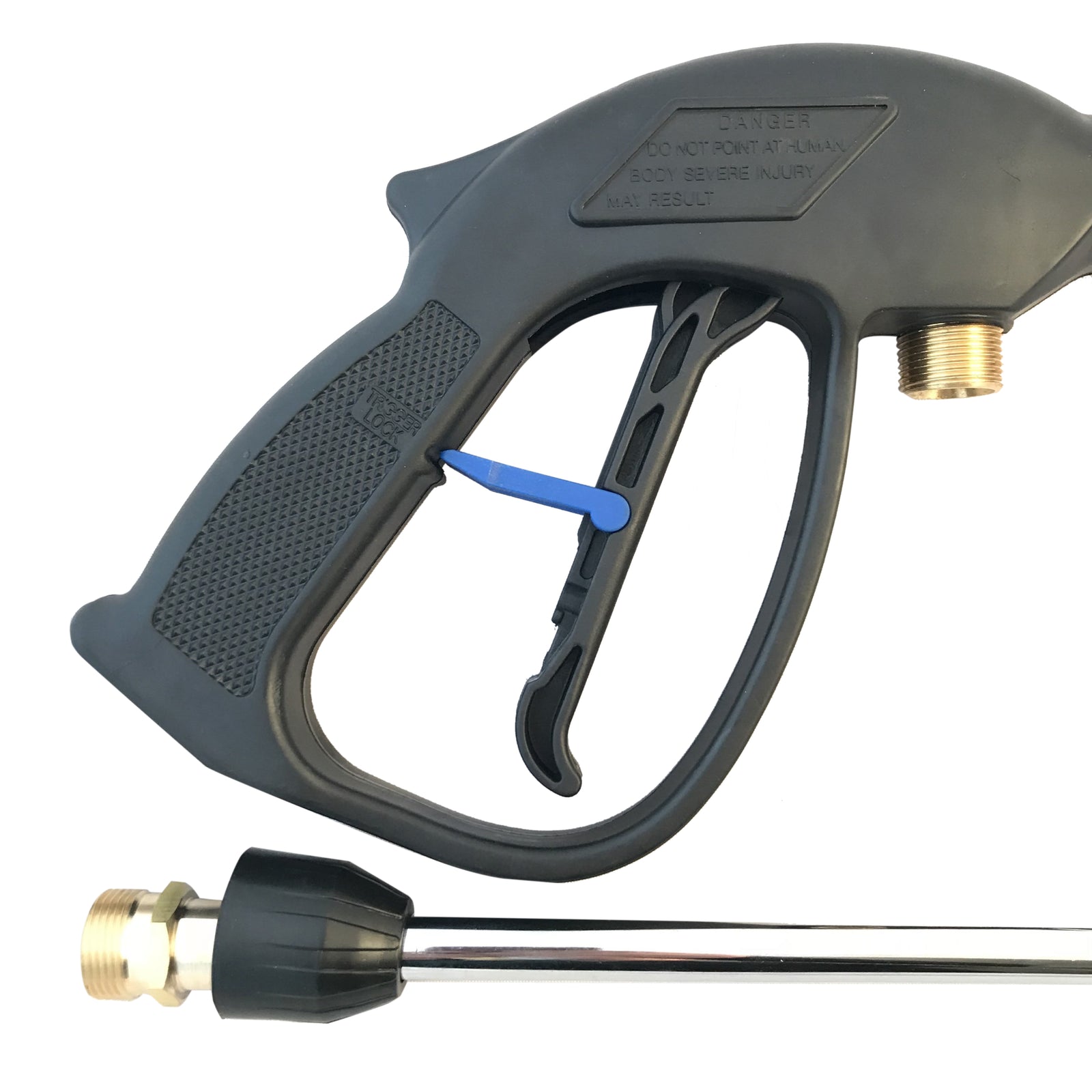 Gallery image 3 for Pressure Washer Kit for Domestic Machines with 3000 PSI Hose, Trigger Gun, Extension Lance and Snow Foam Bottle