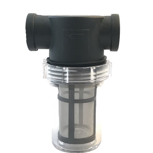 Pressure Washer Inline Water and Sediment Filter