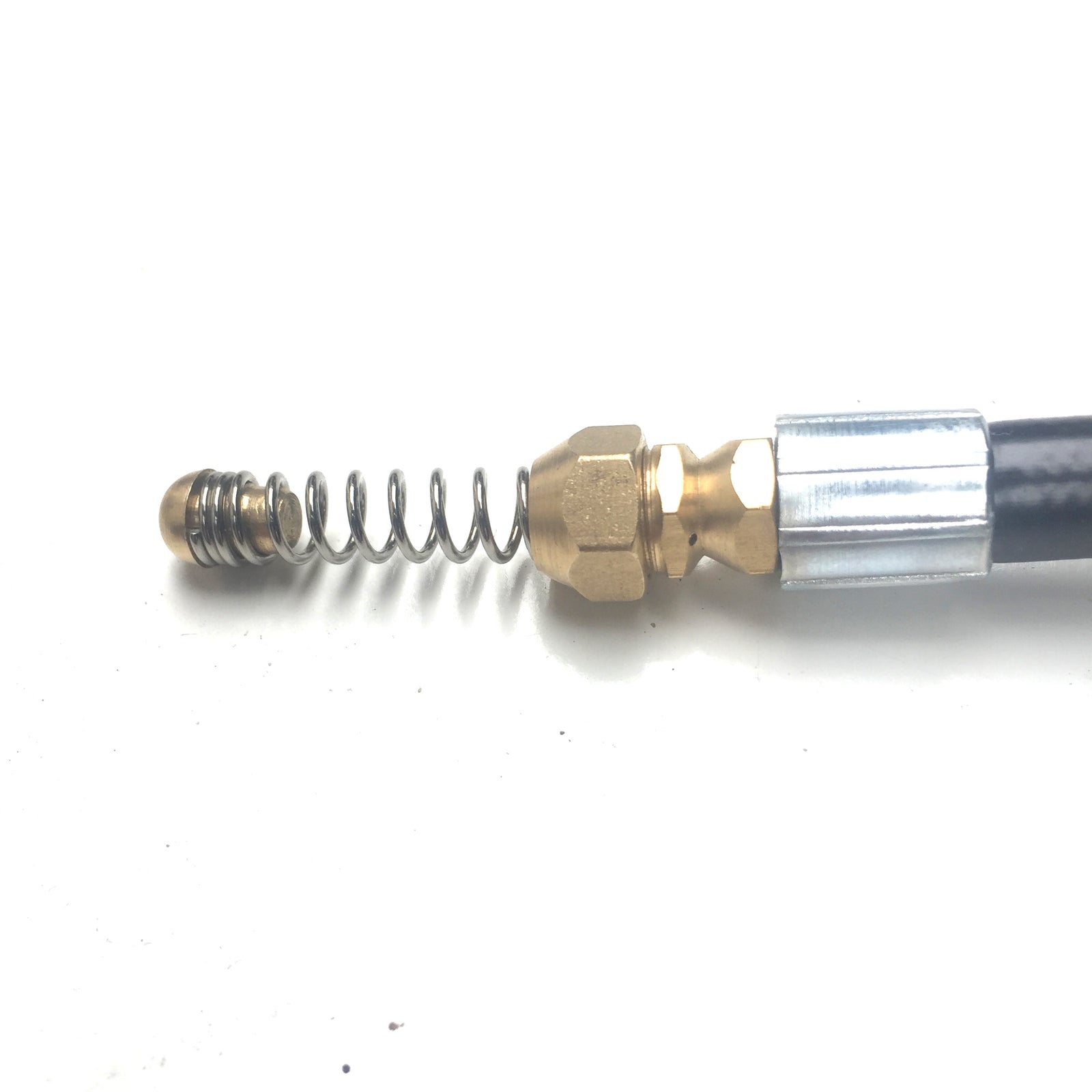 Gallery image 3 for 50' Drain Cleaning Sewer Jetter Hose with Trigger Gun, 3000 PSI, 3/8" inlet NPT thread