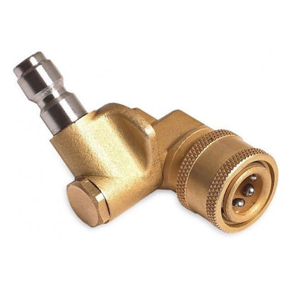 Pivoting High-Pressure with 1/4 inch male and female quick connector.  Nozzle Holder, 4000 psi