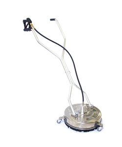 18 Inch Diameter Rotary Flat Surface Cleaner - 4000 psi, 6GPM Stainless Steel with 1/4" f Quick-Connect.