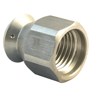 Drain Sewer Cleaning Nozzle for Jetting - 1/4" NPT female thread, 5500 psi, 045 jet size