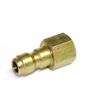 Load image into Gallery viewer, 1/4&quot; Female NPT Screw Thread to Quick Connect 1/4&quot; Male, extend lance of your pressure washer with this coupling