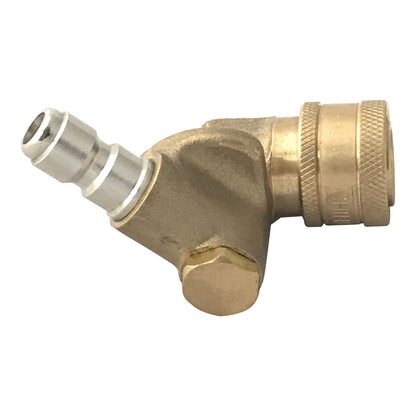 Pivoting High-Pressure with 1/4 inch male and female quick connector.  Nozzle Holder, 4000 psi