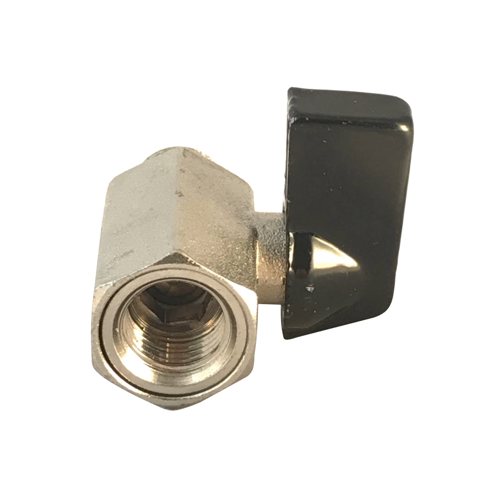 Shut Off Ball Valve for Pressure Washers, 3000 psi, 1/4 inch male to 1/4 inch female NPT thread