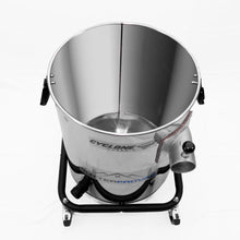 Load image into Gallery viewer, Domestic (120v) Cyclone Gutter Vacuum 13 Gallon Cyclone 2400W Stainless Steel with 20 Foot Carbon Tapered Carbon Poles and Bag