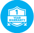 One Year Warranty